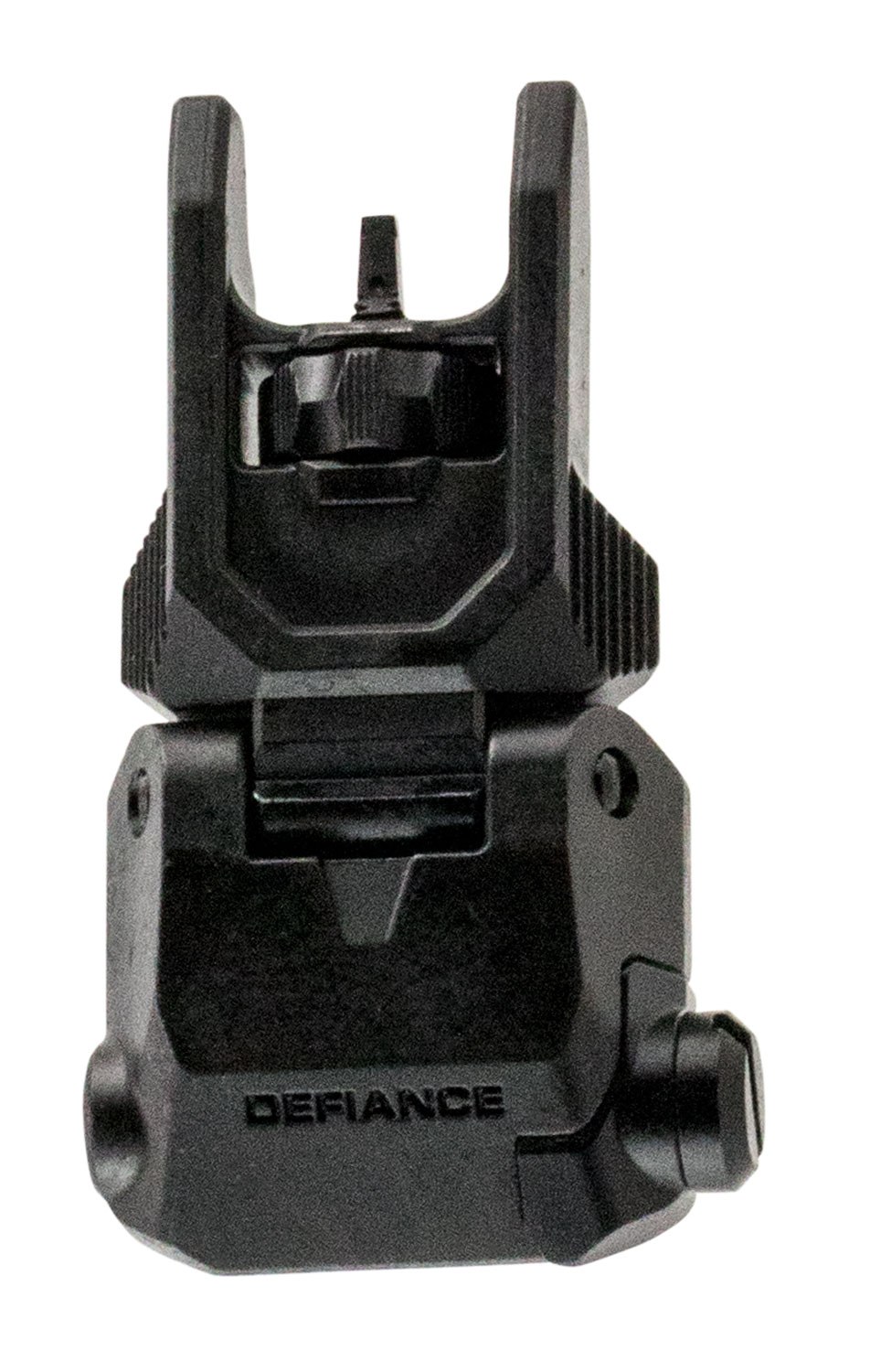 Kriss USA Defiance Front Flip-Up Sight DA-FSBL00, Black Steel
