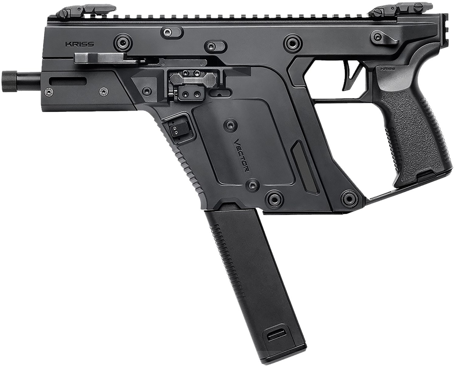 Kriss USA KV103PBL00 Vector SDP Gen3 10mm Auto 33+1 5.50" Black Nitride Threaded Barrel, M-LOK Handguard, Black Picatinny Rail Receiver & Rear