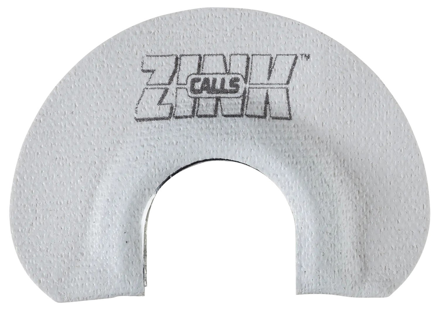 ZINK ZNKZNK312 Lucky Lady Diaphragm Call Triple Reed Turkey Sounds White V-Notch Cut
