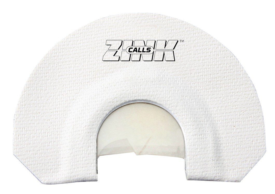 ZINK ZNKZNK312 Lucky Lady Diaphragm Call Triple Reed Turkey Sounds White V-Notch Cut - Image 2