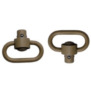 Push Button Swivels Push Button Swivels-Flat Dark Earth