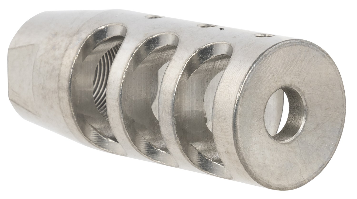TacFire Compensator Stainless Steel with 5/8"-24 Tpi Threads 2.50" OAL for 308 Win