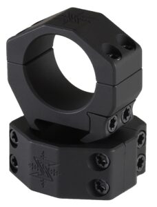 Seekins Precision 0010620010 Scope Rings Matte Black 30mm Medium