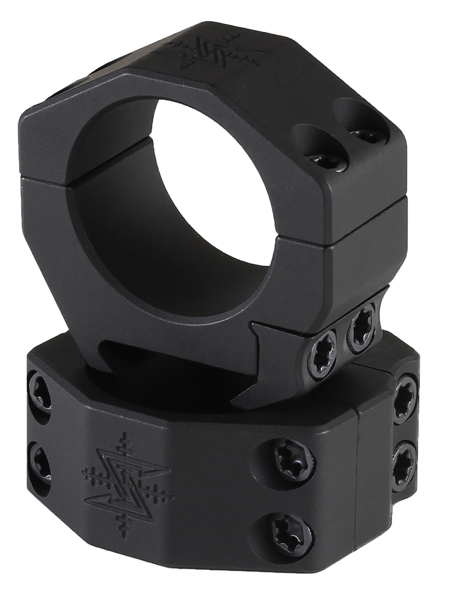 Seekins Precision 0010620010 Scope Rings Matte Black 30mm Medium