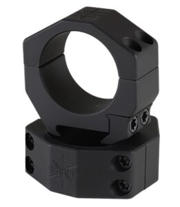 Seekins Precision Scope Rings 0010630010, 34mm Tube, Extra High, Matte Black