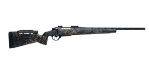Seekins Precision 0011710303-F Havak PH3 6 Creedmoor 20" Black Fluted Threaded Barrel, Black Picatinny Rail Steel Receiver, Adjustable Cheek Riser