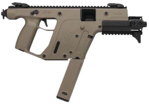 Kriss USA KV45PFD30 Vector SDP Enhanced G2 45 ACP 30+1 6.50" Black Nitride Threaded Barrel, Flat Dark Earth Picatinny Rail Top & Bottom, MK5M