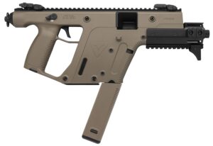Kriss USA KV90PFD30 Vector Enhanced SDP Gen2 9mm Luger 40+1 6.50" Black Nitride Threaded Barrel, Flat Dark Earth Picatinny Rail, MK5M Modular Rail