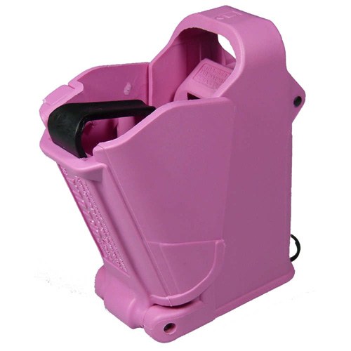 Maglula UP60P UpLULA Loader & Unloader Double & Single Stack Style Made of Polymer with Pink Finish for 9mm Luger, 45 ACP Pistols - Image 3