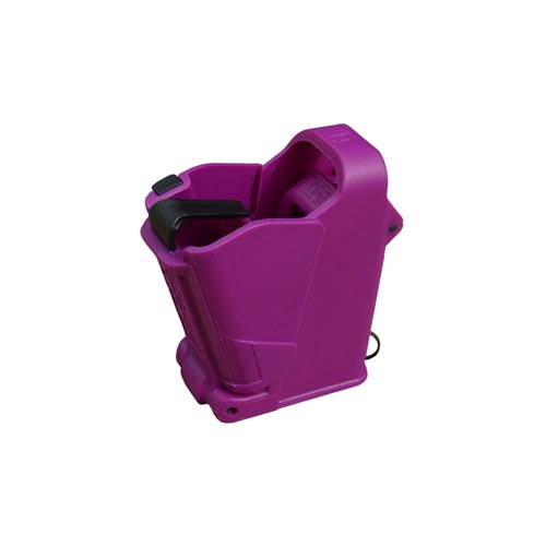 Maglula UP60PR UpLULA Loader & Unloader Double & Single Stack Style Made of Polymer with Purple Finish for 9mm Luger, 45 ACP Pistols - Image 3