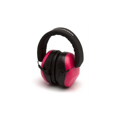 Pyramex VGPM8010PC Venture Gear V80 Muff Foam 26 dB 32 dB Over the Head Orange Pink/Black Adult 1 Pair - Image 2