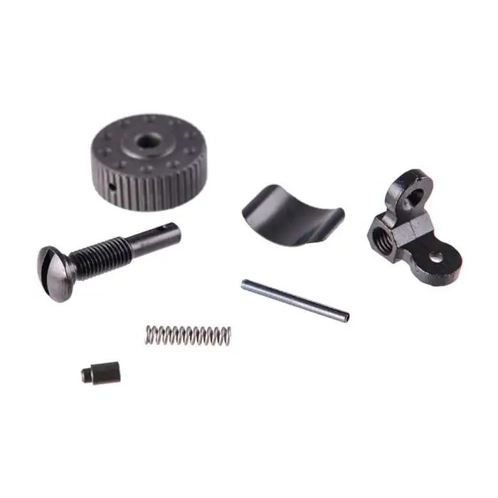 AR-15 Modern A1 Rear Sight Base Assembly with Rapidex Knob Modern A1 Rear Base Sight Assembly with Rapidex Knob