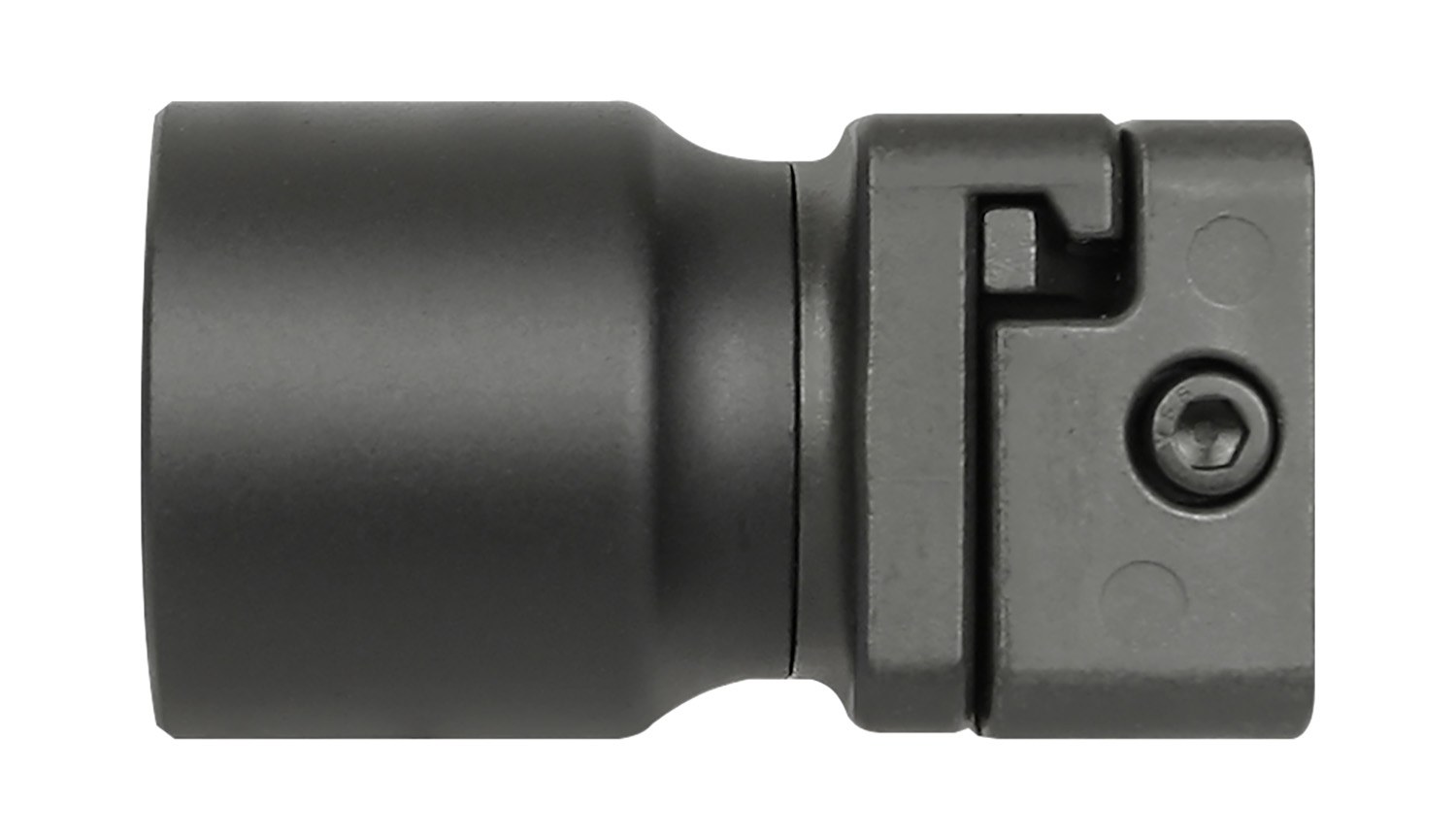 Midwest Industries MISTAPSFBT Picatinny Buffer Tube Adaptor Side Folding for AR-Platform (Gas Piston System) Black