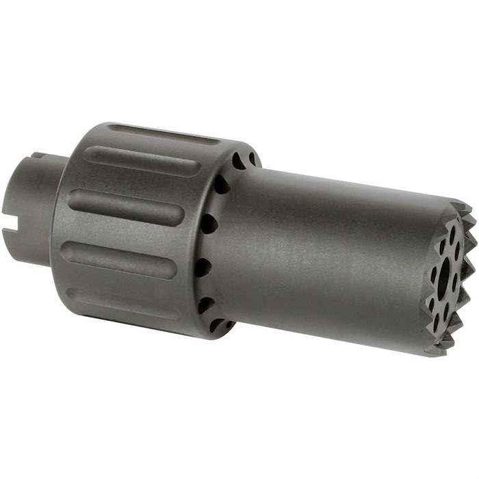 Midwest Industries Alpha Blast Diverter Alpha Blast Diverter - Black Nitride - 24MM