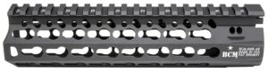 BCM KMRA8556BK KMR Alpha Handguard 8" KeyMod Style Made of Aluminum with Black Anodized Finish for AR-15