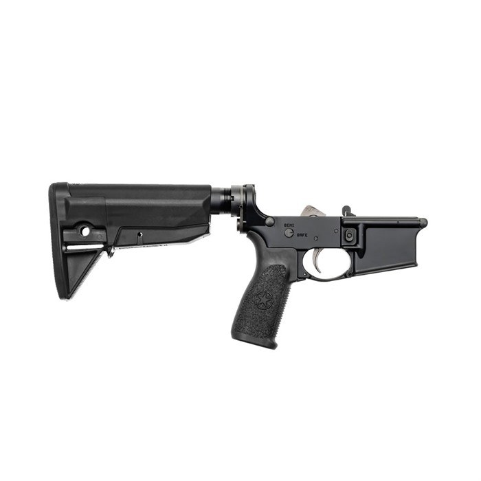 Lower Receivers with Mark 2 Rms & MOD-0 Stock Lower Group with MK2RMS-M1T & Stock MOD-0 Black
