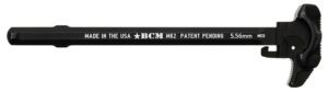 BCM GFHMK2MED Asymmetric MK2 Charging Handle Compatible with Mil-Spec AR-15 Black 7075 T-6 Aluminum