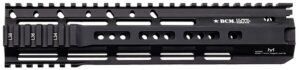 BCM RAIDERM10556BL RAIDER-M13 Rail Black Anodized 10.00" M-LOK Free-Floating Style Made of Aluminum for AR-Platform