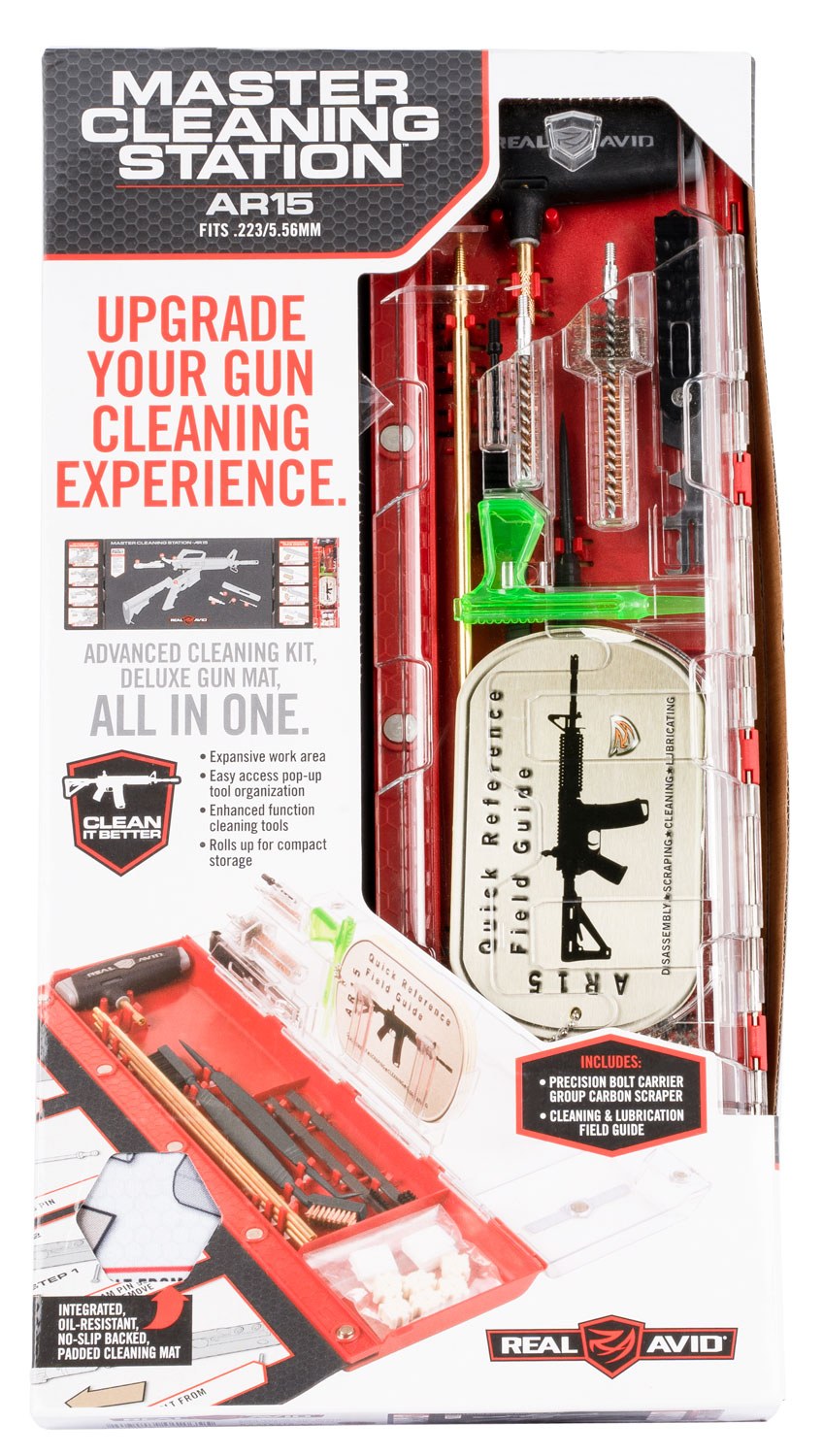 Real Avid AVMCSAR Master Cleaning Station AR15 223 Rem,5.56x45mm NATO Rifle