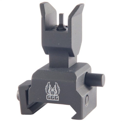 GG&G GGG-1393 AR-15 Flip-Up Backup Forearm Front Sight, Aluminum, Black