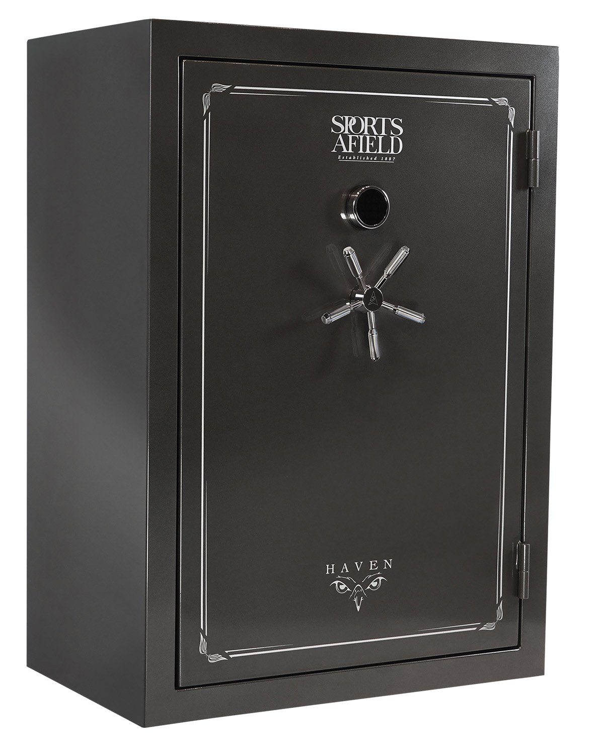 Sports Afield SECSA5942HX Haven Electronic Keypad/Key Entry Dark Gray Metallic Steel Holds 48 + 8 59" H X 42" W X 26" D Fireproof- Yes