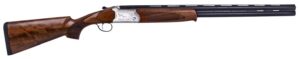 American Tactical ATI GKOF28SV Cavalry SX 28 Gauge 3" 2-Round 26" Blued O/U Barrel, Silver Engraved Rec, Oiled Turkish Walnut Stock, 5 Chokes