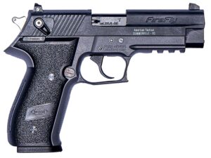American Tactical GSG GERG2210FF FireFly 22 LR 10+1 4" All Black Steel Barrel, Serrated Slide, Black Zinc Alloy with Accessory Rail Frame, Black