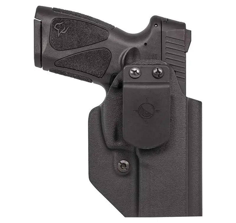 Mission First Tactical HTG3AIWBABL Appendix Holster IWB/OWB Black Polymer Belt Clip Fits Taurus G3 Ambidextrous