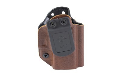 Mission First Tactical Leather Hybrid IWB Holster Springfield Hellcat RH Brown Rage Grain