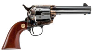 Cimarron MP410 Model P 45 Colt (Long Colt) 6 Shot 4.75" Blued Stainless Steel Barrel, Blued Cylinder, Color Case Hardened Steel Frame, Walnut Grip