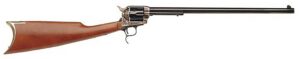 Cimarron MP419 Revolving Carbine Full Size 45 Colt (Long Colt) 6 Shot 18" Blued Stainless Steel Barrel, Color Case Hardened Stainless Steel Receiver