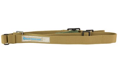 Vickers Sling with Metal Adjuster Vickers Sling Machine Hardware Coyote Brown