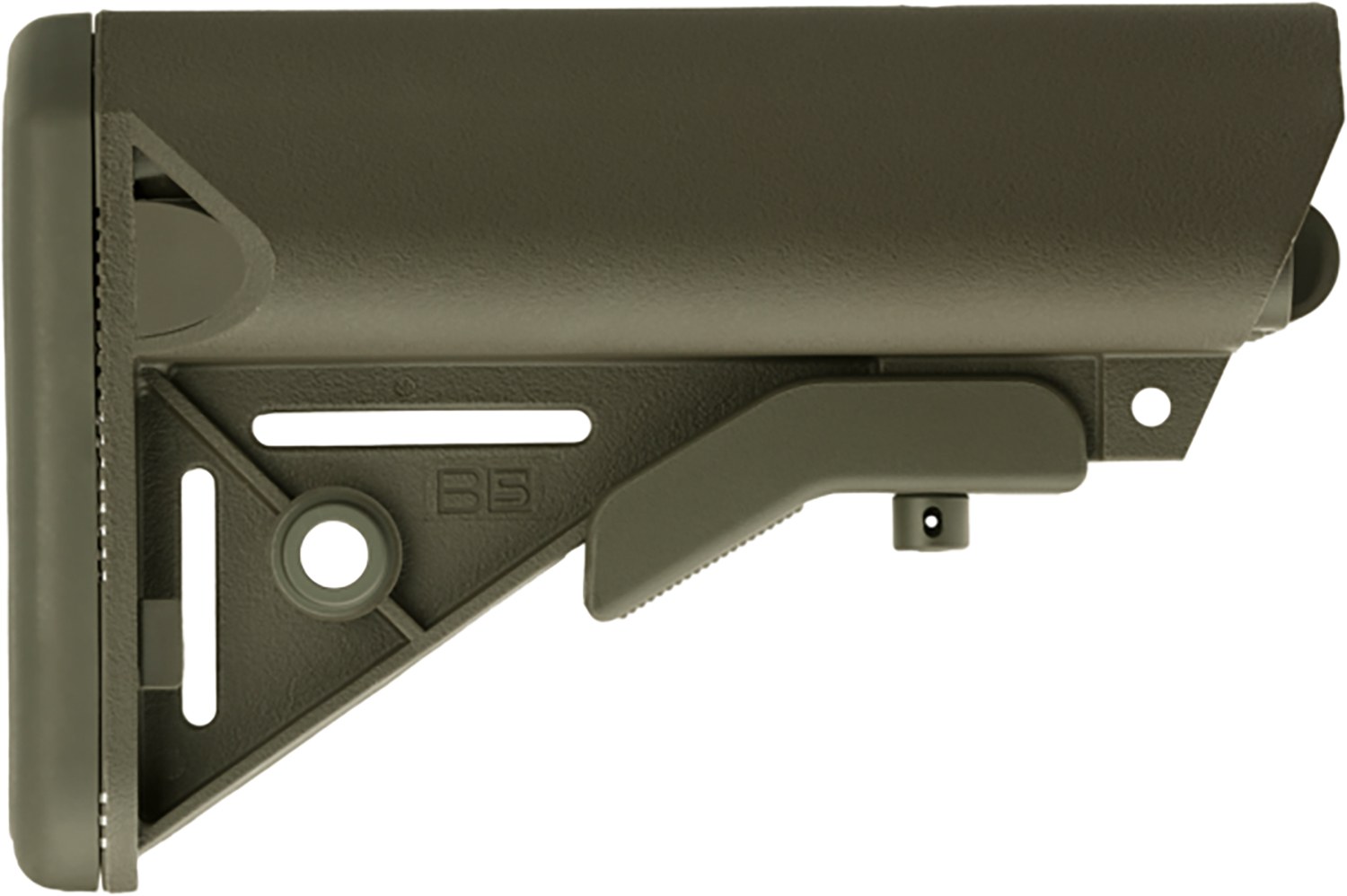 B5 Systems SOP1097 Enhanced SOPMOD OD Green Synthetic for AR-Platform with Mil-Spec Receiver Extension (Tube Not Included)