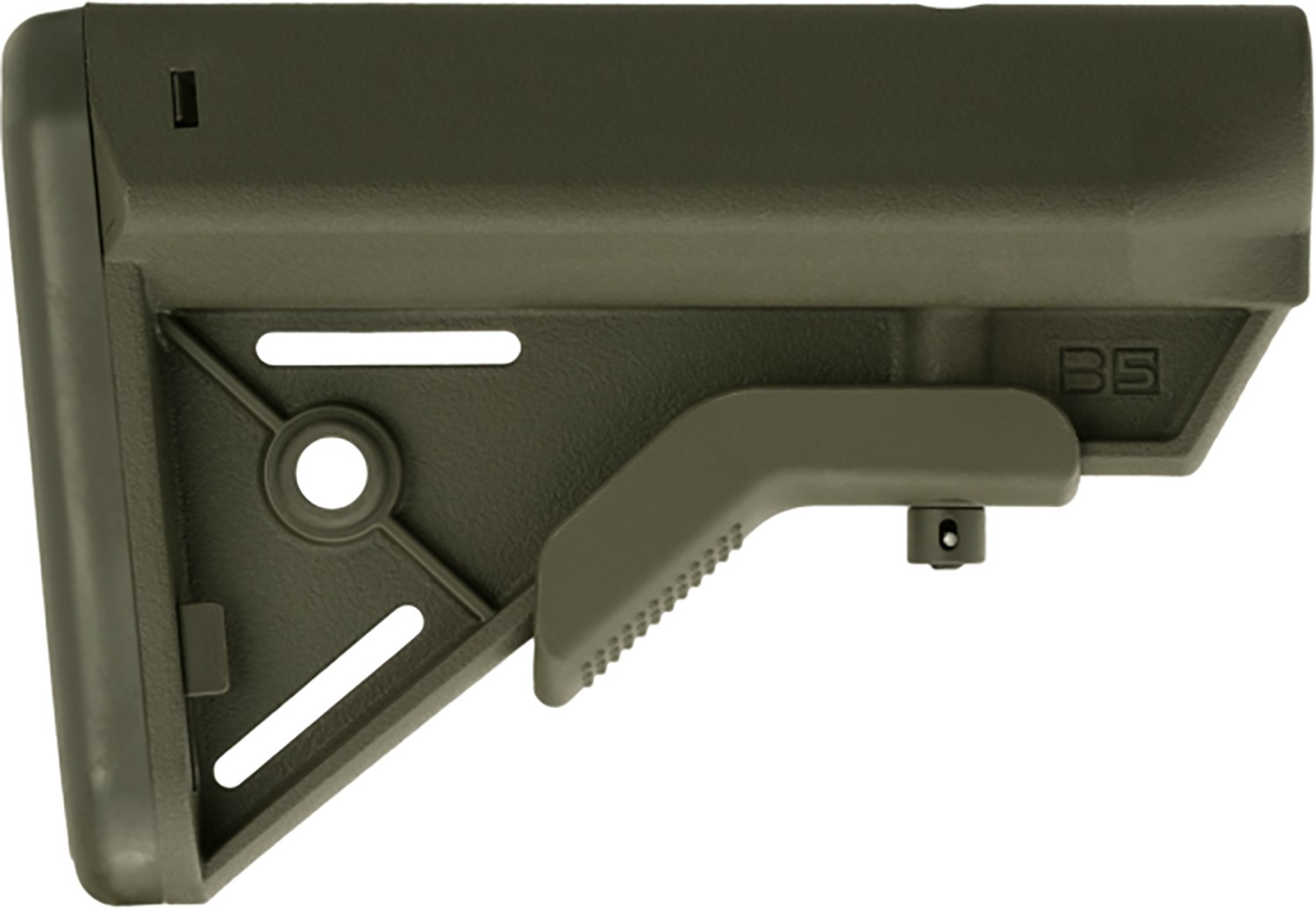 B5 Systems BRV1104 Bravo OD Green Synthetic for AR-Platform with Mil-Spec Receiver Extension (Tube Not Included)