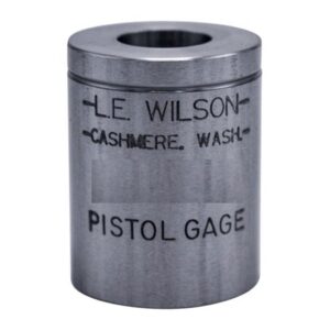 L.E. Wilson Wilson Pistol Max Case Gages Pistol Max Gage 357 Mag