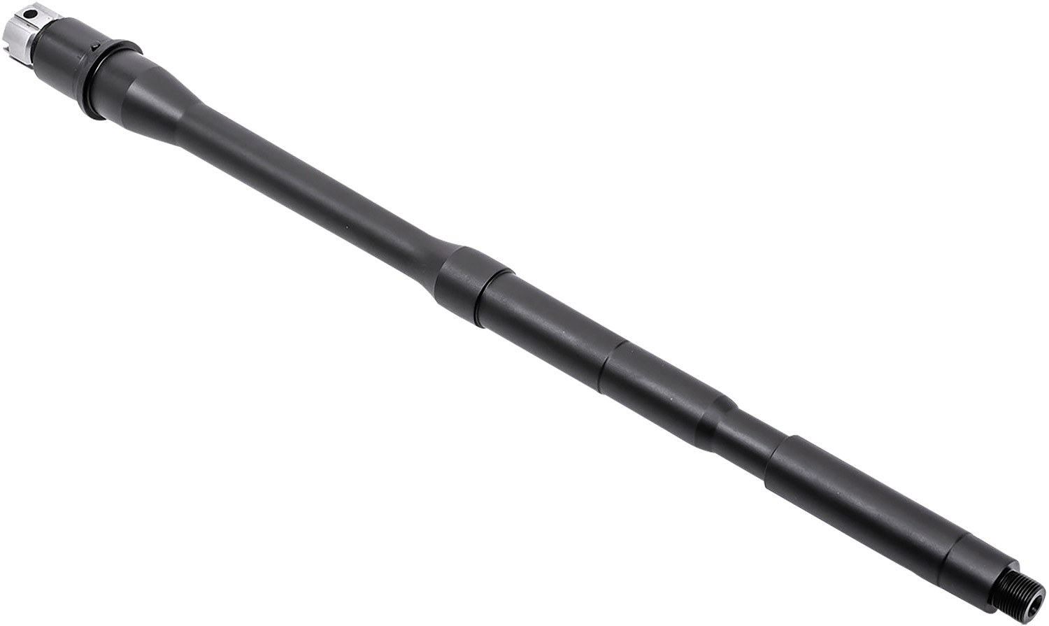 CMMG 22D7C4A Replacement Barrel Kit with Collar, 22 LR 16.10" Threaded, Black Nitride Chromoly Steel, Fits AR-15/Mk4
