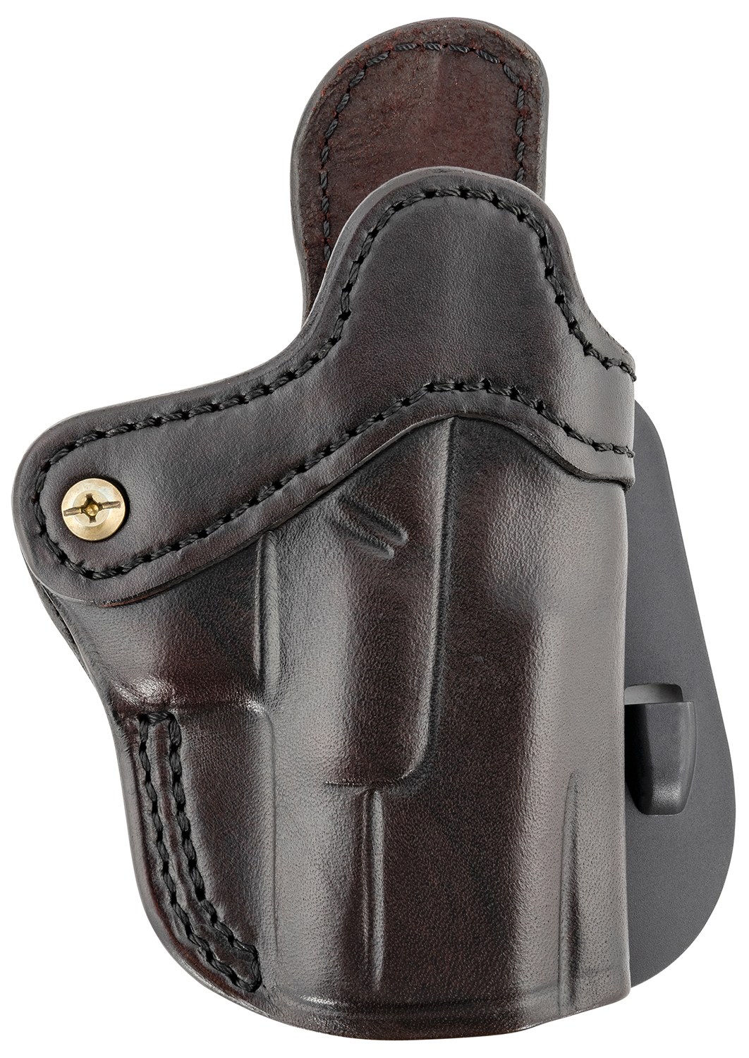 1791 Gunleather ORPDH21SBRR BH2.1 Optic Ready OWB Size 2.1 Signature Brown Leather Paddle Compatible with Glock 17/Springfield XD/S&W Shield Right