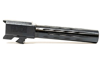 Compact Match Flame Barrels for Glock~ 19 Match 9MM Non-Threaded Flame Barrel for GLOCK-19 Gen 1-4 Black