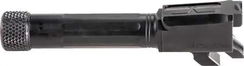 Smith & Wesson M&p Shield 9MM Luger Fluted Barrel Match 9MM Threaded Straight Barrel for S&w M&p Shield Black