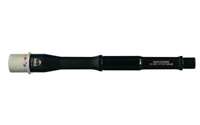 338 Arc Gunner Profile Rifle Barrels for AR-15 338 Arc 9'' 1-5 Twist 5/8''X24 Threaded Gunner Ss Barrel Black Nitrd