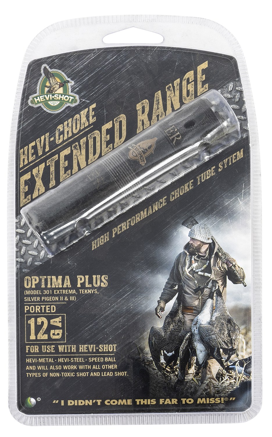 HEVI-Shot 560124 Hevi-Choke Waterfowl Beretta Optima Plus 12 Gauge Extended Range Ported 17-4 Stainless Steel