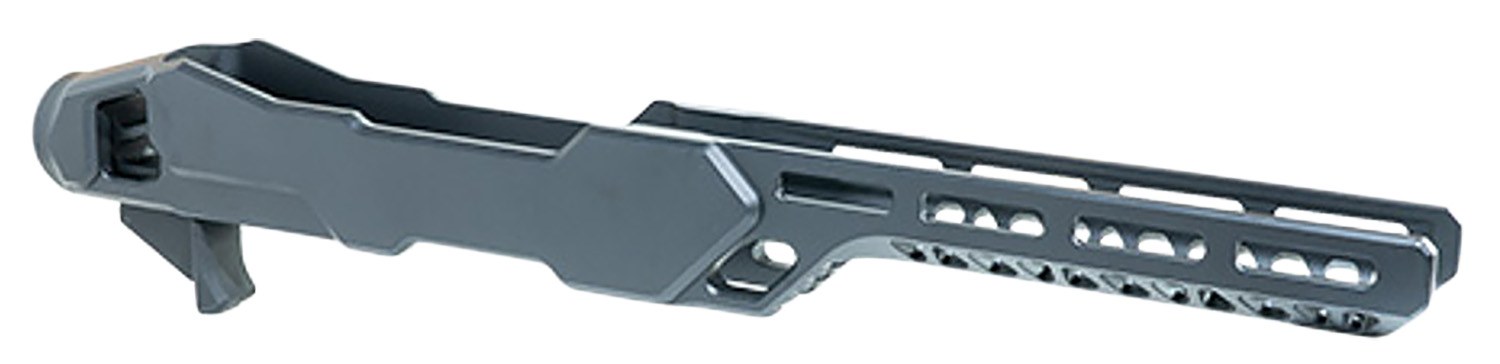 Timber Creek Outdoors ERC1022BL Enforcer Rifle Chassis Black Aluminum Fits Ruger 10/22 Compatible with MSR Buffer Tubes