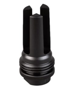 SilencerCo AC1561 ASR Flash Hider Black Steel with 13.5x1 LH Tpi Threads for 9mm