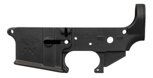 Yankee Hill Machine Hill 125 Stripped Lower Receiver 5.56x45mm NATO 7075-T6 Aluminum Black Anodized for AR-15