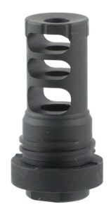 Yankee Hill Machine Hill 5M2QD QD Muzzle Brake Black Steel with 1/2"-28 Tpi Threads & 2.50" OAL for 5.56x45mm NATO AR-Platform