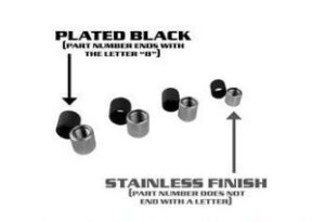 Yankee Hill Machine Pistol Thread Protectors .570 Pistol Barrel Tread Protector 1/2-28 Plated Black