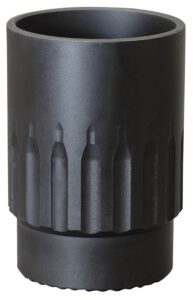 Yankee Hill Machine Hill 3130 Blast Deflector QD Short 30 Cal Black Steel with 2.19" OAL for YHM QD Mounts