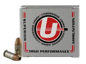 Underwood Ammo 141Underwood Ammo 141 380ACP+P 90gr Jacketed Hollow Point 20 per Box/10 Case