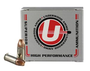 Underwood Ammo 815 Xtreme Defense 9mmLuger 90gr Solid Monolithic 20 per Box/10 Case