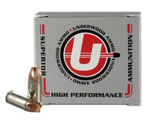 Underwood Ammo 816 Xtreme Defense 9mmLuger+P 90gr Solid Monolithic 20 per Box/10 Case